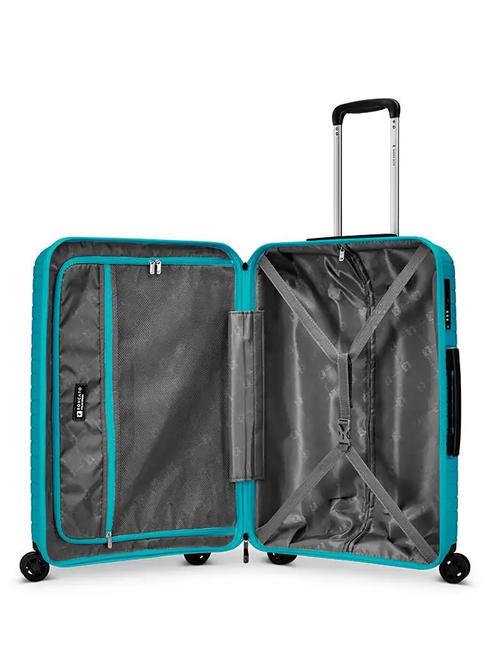 HEXA Set 3 trolley:cabin+medio+grande blu river - Set Trolley