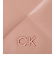 CALVIN KLEIN RE-LOCK QUILT Borsa a tracolla ash rose - Borse Donna - 3