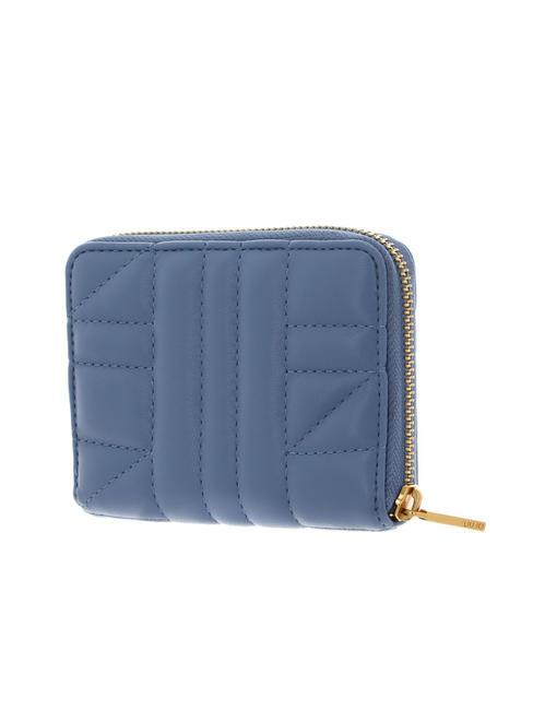 ACHALA Portafoglio piccolo zip around steel blue - Portafogli Donna