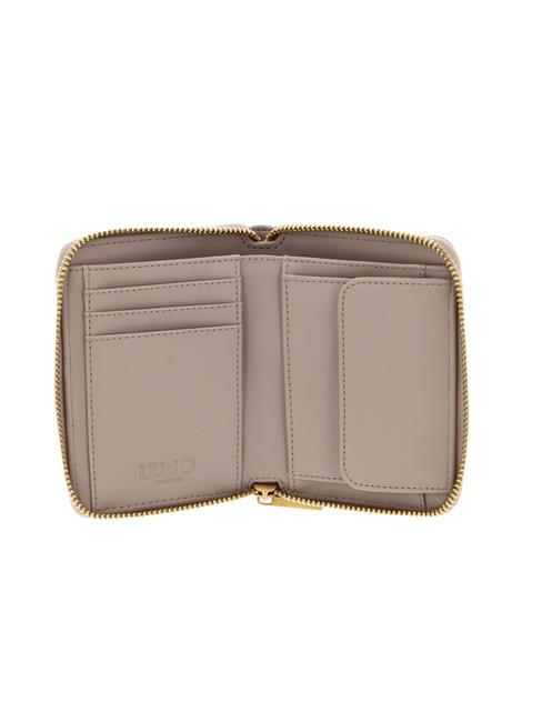 ACHALA Portafoglio piccolo zip around taupe - Portafogli Donna