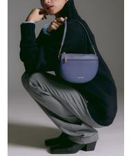 COCCINELLE KALI Borsa a tracolla in pelle con pouch mirtillo - Borse Donna - 5