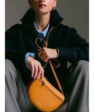 COCCINELLE KALI Borsa a tracolla in pelle con pouch Nero - Borse Donna - 5