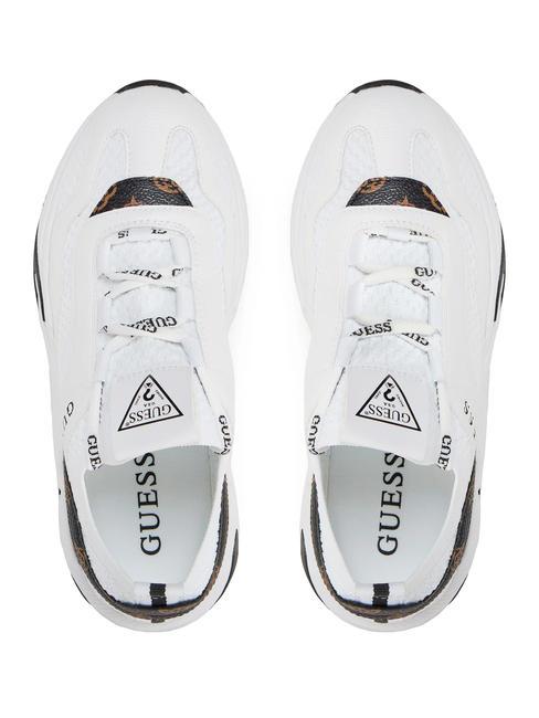 GENIVER2 Sneakers White/Brown - Scarpe Donna