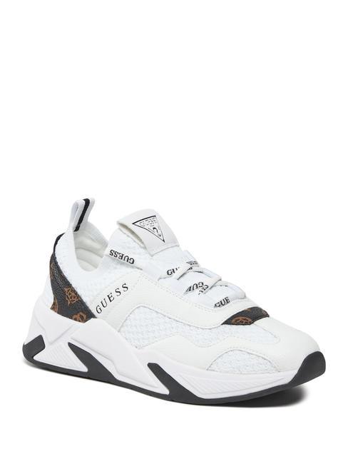 GENIVER2 Sneakers White/Brown - Scarpe Donna