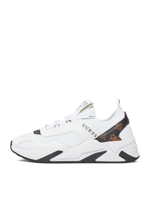 GENIVER2 Sneakers White/Brown - Scarpe Donna