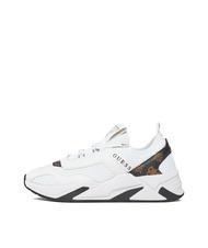 GUESS GENIVER2 Sneakers White/Brown - Scarpe Donna - 4