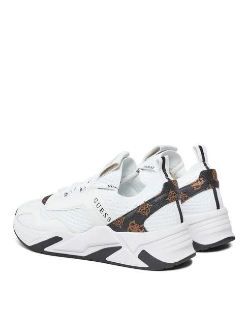 GENIVER2 Sneakers White/Brown - Scarpe Donna