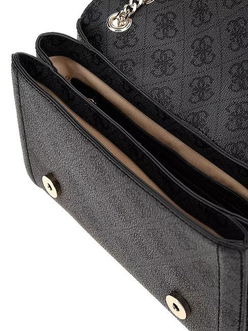 NOELLE Logo Borsetta a spalla / a tracolla coal - Borse Donna
