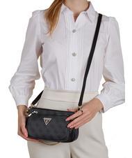 GUESS NOELLE Double Borsetta a tracolla coal - Borse Donna - 5