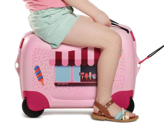 DREAM2GO Trolley kids cavalcabile ice cream van - Bagagli a mano