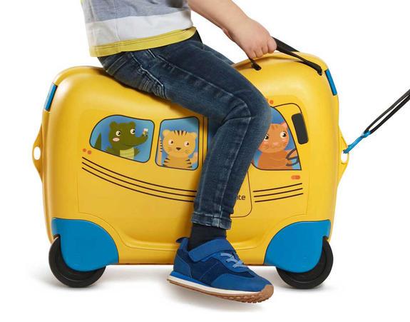 DREAM2GO Trolley kids cavalcabile school bus - Bagagli a mano