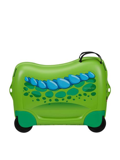 DREAM2GO Trolley kids cavalcabile dinosaur d. - Bagagli a mano