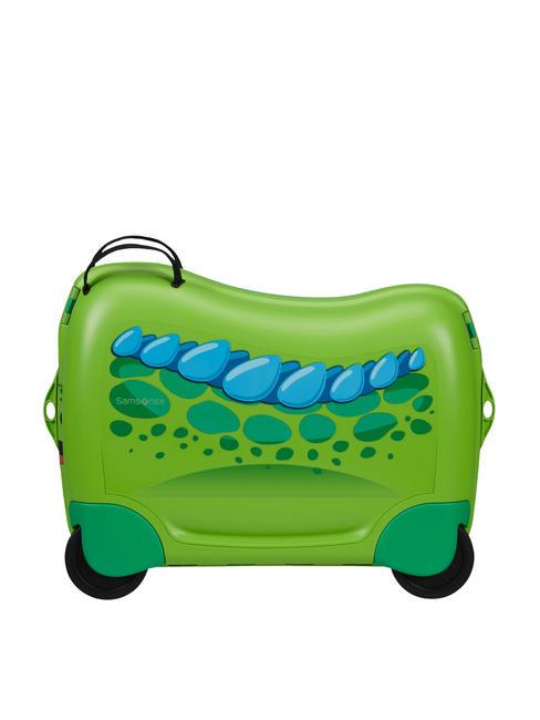 DREAM2GO Trolley kids cavalcabile dinosaur d. - Bagagli a mano