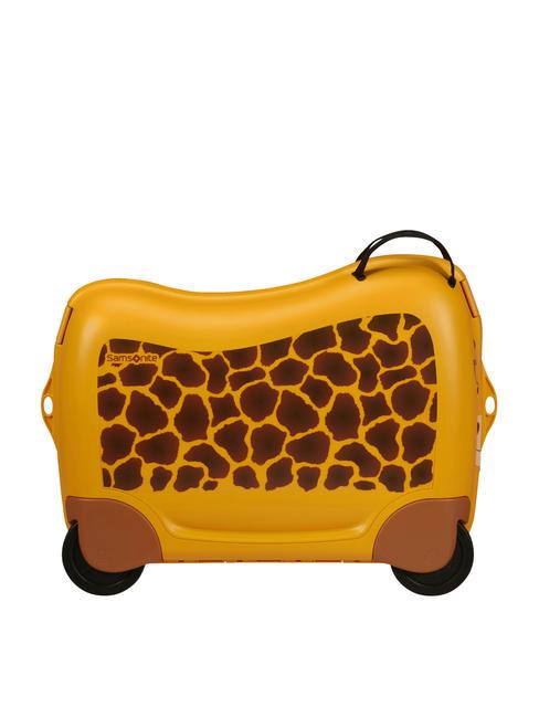 DREAM2GO Trolley kids cavalcabile giraffe g. - Bagagli a mano