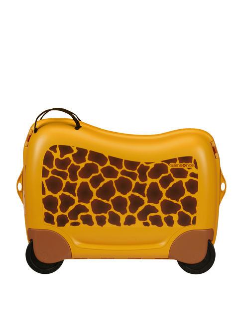 DREAM2GO Trolley kids cavalcabile giraffe g. - Bagagli a mano