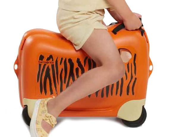 DREAM2GO Trolley kids cavalcabile tiger t - Bagagli a mano