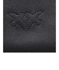 PINKO FLAT CLASSIC Pochette con tracolla catena nero-antique gold - Borse Donna - 5