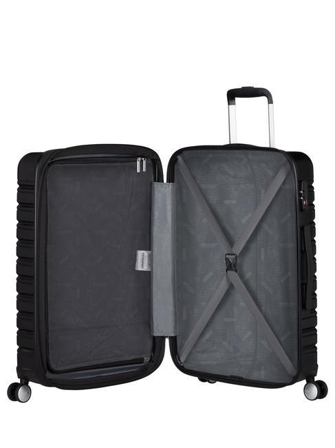FLASHLINE Trolley medio espandibile shadow black - Trolley Rigidi