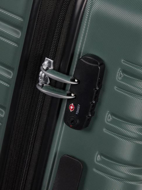 FLASHLINE Trolley grande espandibile dark forest - Trolley Rigidi