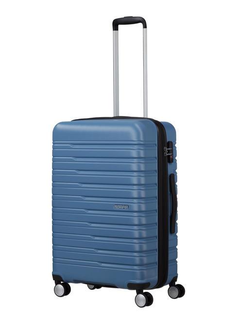 FLASHLINE Trolley grande espandibile coronet blue - Trolley Rigidi