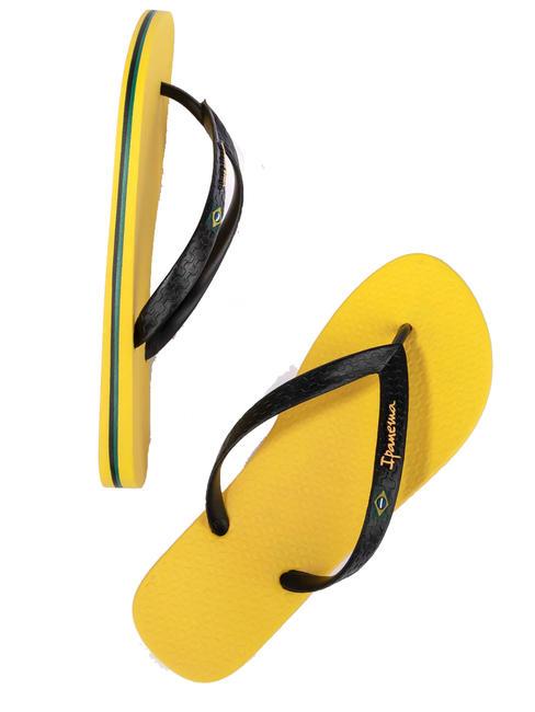CLAS BRASIL II AD  Infradito yellow/black - Scarpe Uomo