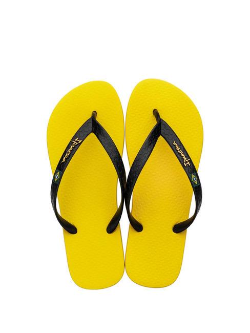 CLAS BRASIL II AD  Infradito yellow/black - Scarpe Uomo