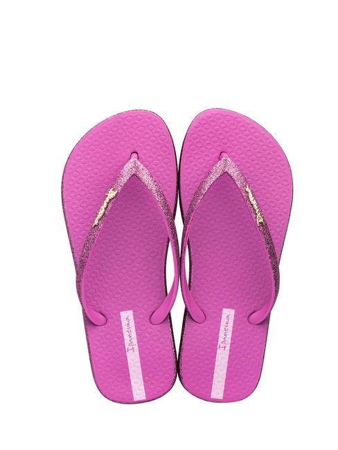 MAXI GLOW Infradito lilac/glitter pink - Scarpe Donna