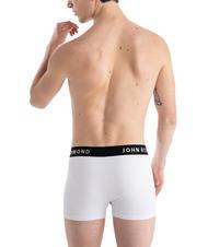 JOHN RICHMOND LONDON TRIPACK Set 3 trunks boxer white - Slip Uomo - 4
