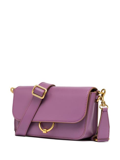 MEG Borsa in pelle a tracolla argyle purple - Borse Donna