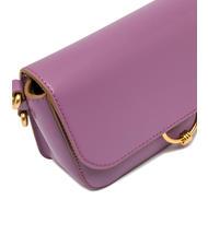 GIANNI CHIARINI MEG Borsa in pelle a tracolla argyle purple - Borse Donna - 4