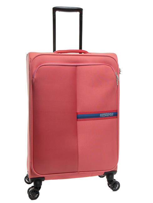 BRIGHT LIFE Trolley misura media sun kissed coral - Trolley Semirigidi