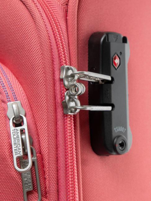 BRIGHT LIFE Trolley misura media sun kissed coral - Trolley Semirigidi