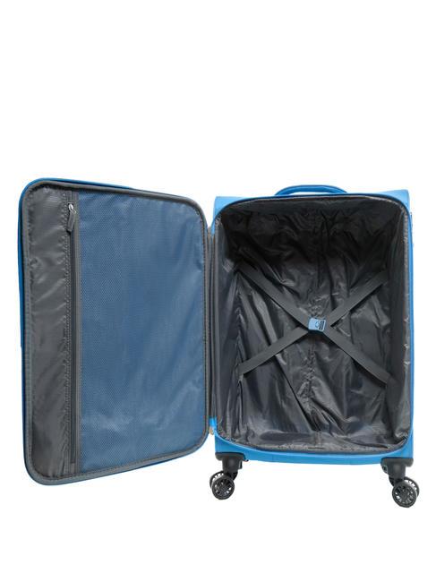 BRIGHT LIFE Set 3 trolley: cabin, medio, grande tranquil blue - Set Trolley