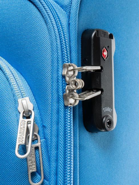 BRIGHT LIFE Trolley misura media tranquil blue - Trolley Semirigidi