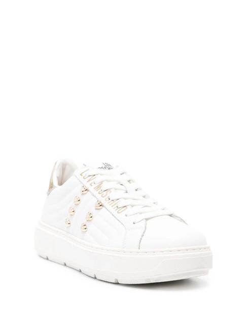 BOLD 40 Sneakers in pelle bianco/platino - Scarpe Donna