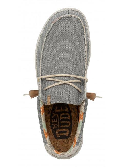 WALLY KNIT Scarpa easy on in tessuto a maglie cobblestone - Scarpe Uomo