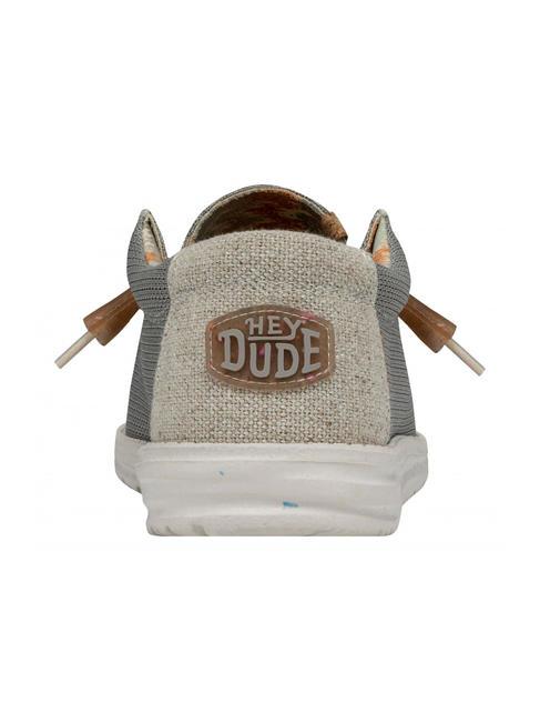 WALLY KNIT Scarpa easy on in tessuto a maglie cobblestone - Scarpe Uomo
