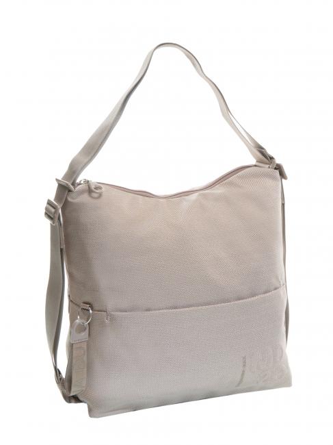 MD20 Borsa sacca trasformabile in zaino Taupe - Borse Donna