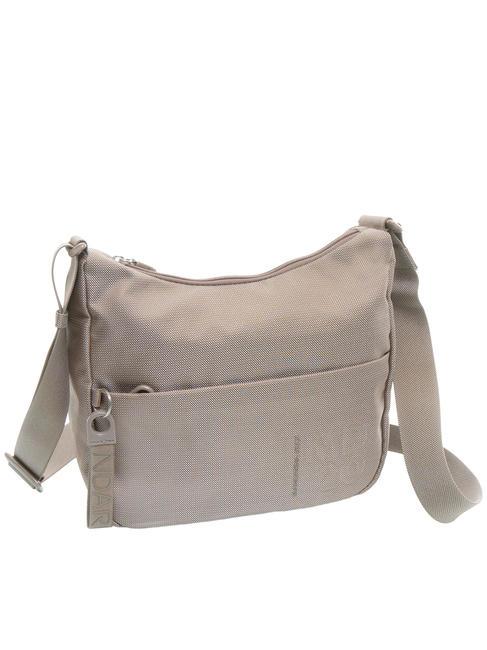 MD20 Borsa hobo a tracolla Taupe - Borse Donna
