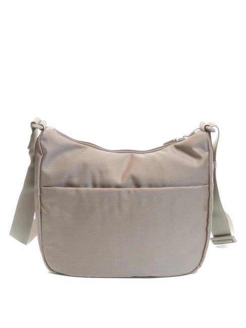 MD20 Borsa hobo a tracolla Taupe - Borse Donna