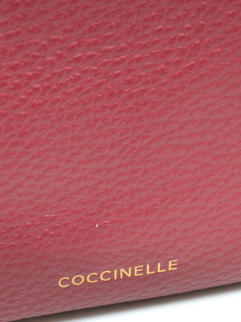 MAGIE Borsa piccola a tracolla in pelle garnet red - Borse Donna