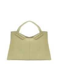 GIANNI CHIARINI INFINITY Borsa in pelle con borchiette salad green - Borse Donna - 3