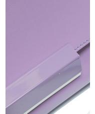 GIANNI CHIARINI LILY Pochette clutch in pelle con tracolla glicine - Borse Donna - 3