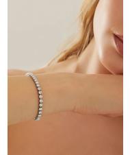 GUESS G TENNIS Bracciale rhodium/clear - Bracciali Donna - 2