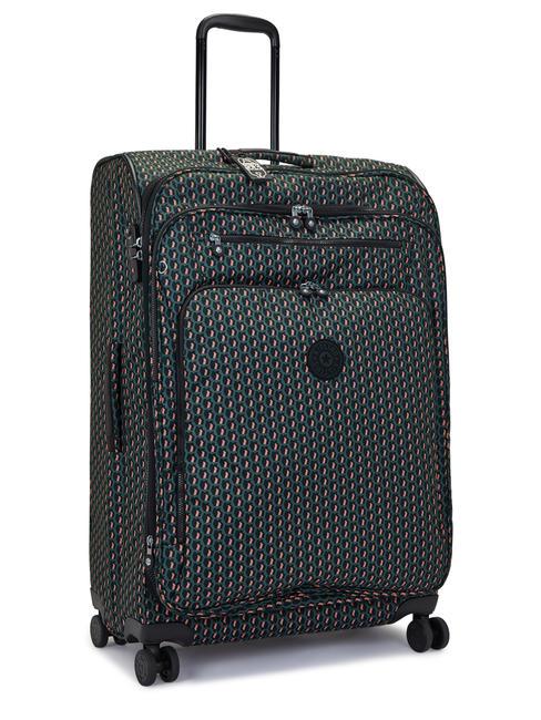 NEW YOURI SPIN L Trolley misura grande 3d k pink - Trolley Semirigidi