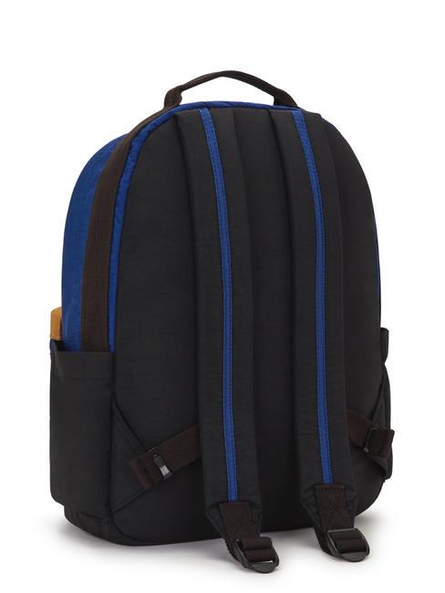 DAMIEN M Zaino con porta pc 13" duo blue beige - Zaini Scuola & Tempo Libero