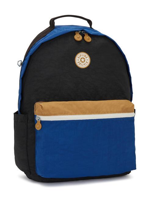 DAMIEN L Zaino con porta pc 15.6" duo blue beige - Zaini Scuola & Tempo Libero
