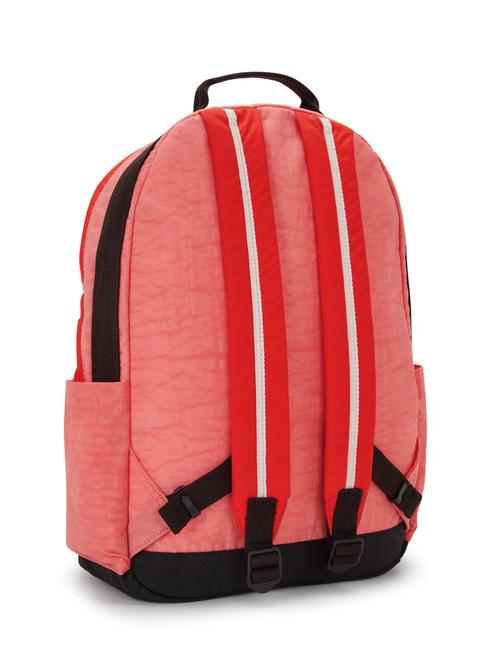 DAMIEN L Zaino con porta pc 15.6" tango pink block - Zaini Scuola & Tempo Libero