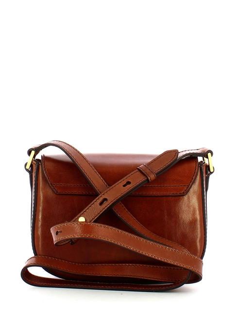 VITTORIA Mini bag a tracolla, in pelle MARRONE - Borse Donna