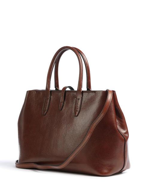 DALSTON Borsa a mano, con tracolla, in pelle MARRONE - Borse Donna